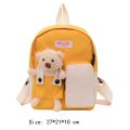 【Limited Quantity】 New Bear Bear Doll Backpack Cartoon Nylon Children School Bags Mini Small Backpack Kids. 