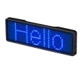 LED display LED badge holder Eye-catching Lightweight Portable name tag Customizable -efficient Digital programmable badge for. 