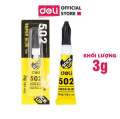 Deli 7146 Instant Adhesive Super Glue – 3g x 2 Pcs Strong Bond.