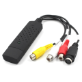 USB Video Capture Card, Audio Video Converter Grabber for to USB Convert Mini DV VCR Hi8 DVD to Digital Easy Install Easy to Use. 