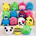 Toddler Kids Children Boy Girl Cartoon Stuffed Plush Pre Schooling Soft Backpack Schoolbag Shoulder Bag Rucksack baby girls backpacks. 