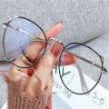 Cute Cat Ear Alloy Frame Glasses Trendy Office Women Anti-blue Light Glasses Fashion Women Glasses. 