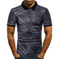 Men's Polo Shirt Golf Shirt Pattern Print Retro Outdoor Street Short Sleeve Sports Polyester Sweatshirt Fashion Street Clothing.