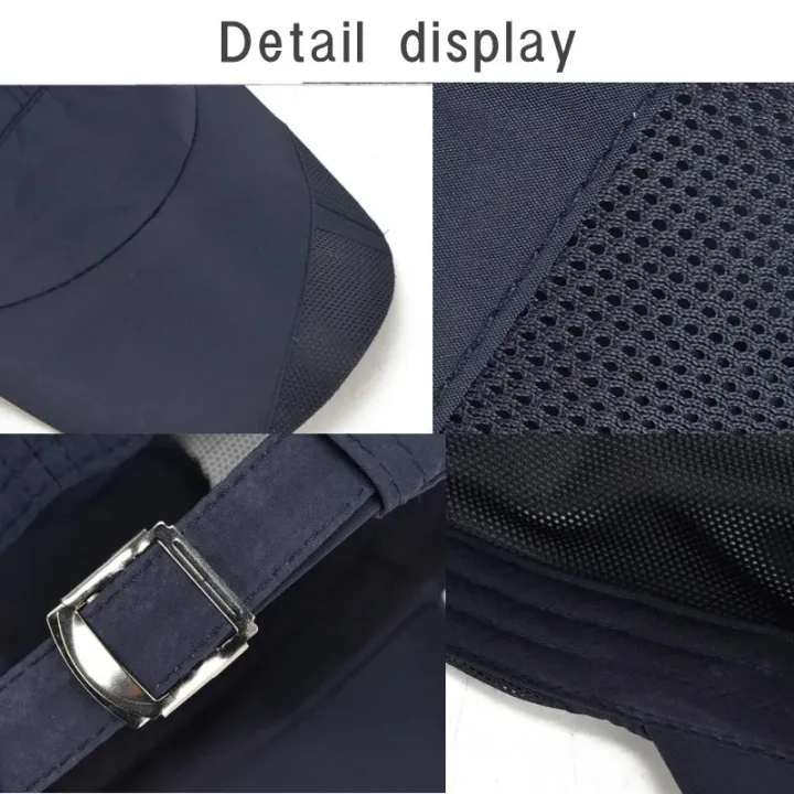 Outdoor%20sports%20Caps%20quick%20drying%20hat%20Breathable%20comfortable%20Sun%20shading%20UV%20protection%20durable%20Baseball%20net%20summer%20hat%20Women%20men%20-%20Image%204