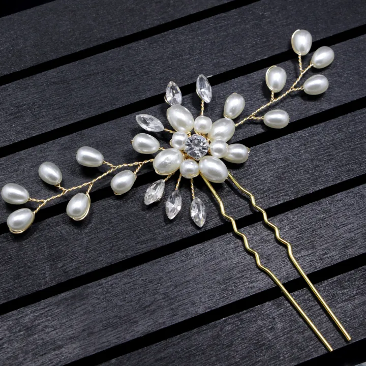 Ebay%20cross-border%20source%20Korean%20bridal%20handmade%20pearl%20crystal%20hairpin%20pins%20U-clamp%20wedding%20headwear%20-%20Image%204