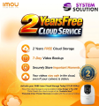 Imou Ranger 2 Pro 360° Coverage (Last 7days 2years free cloud per 12sec motion view.1080p video/with AI Human Detection and Privacy Mode) Wifi indoor security camera..