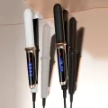 professional portable flat irons Adjustable Temp Negative Ion Titanium Plates flat iron hair straightener. 