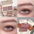 Two Color Eyeshadow Palette Korean Professionals Big Eyes Makeup Pearlescent Matte Shiny Eye Shadow Pallet Makeup Pigment Powder.
