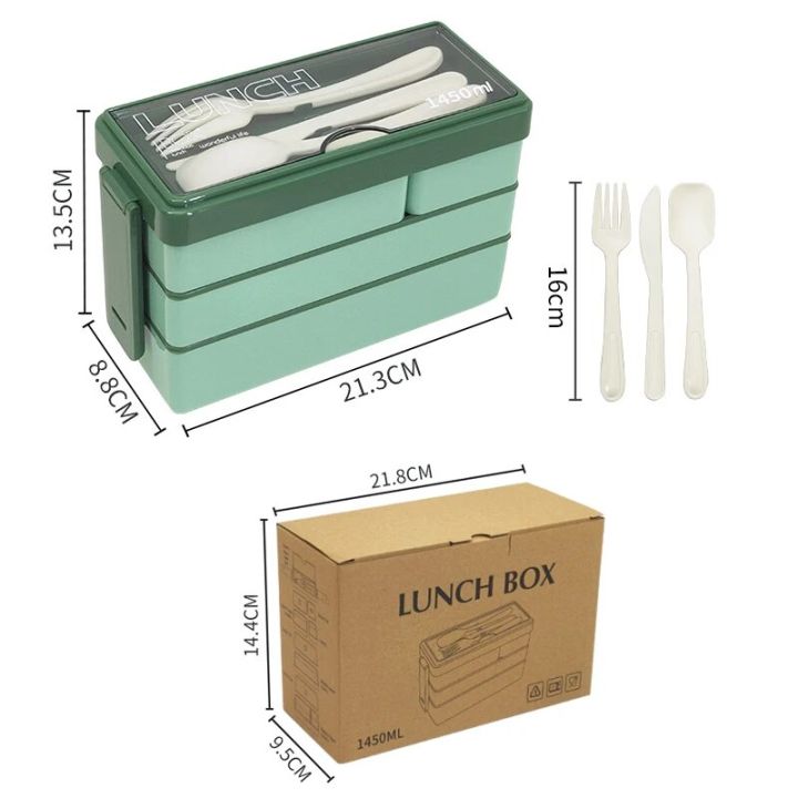 1pc%201450ML%203-layers%20Lunch%20Box%20With%20Tableware,%20Portable%20Detachable%20Microwavable%20Hermetic%20Bento%20Box%20For%20Adults%20School%20Office%20-%20Image%206