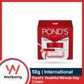 Pond's Youthful Miracle Day Cream SPF15 PA++ 50g with Retinol Complex for Youthful Glow Cream.