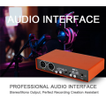 EM-02 Audio Interface Sound Card Electric Guitar Live Recording. 