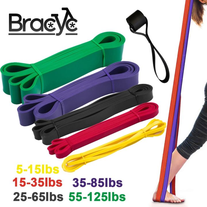 Fitness Band Pull Up Elastic tape Heavy Duty Latex Rubber Resistance Loop Power Bands Set Home Gym Workout Expander Strengthen