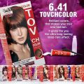 Tov Ch Hair Color Cream 80ml*2 Blonde Cooper Iridescent 6.41. 