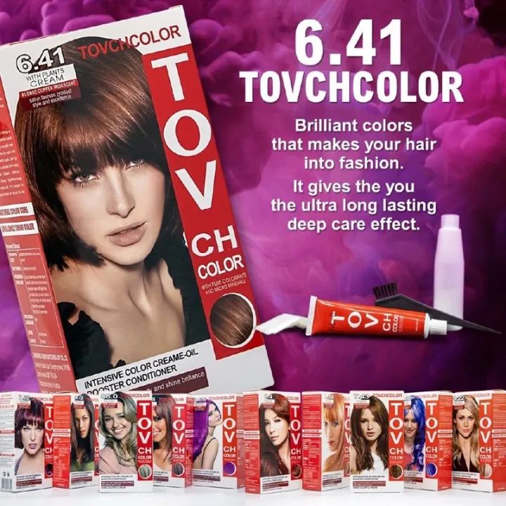 Tov%20Ch%20Hair%20Color%20Cream%2080ml*2%20Blonde%20Cooper%20Iridescent%206.41%20-%20Image%204