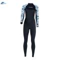 Women Wetsuit Scuba Diving Suit Cold Feel, Back Zip Dive Skins Wet Suit Swimsuit XXL Black. 