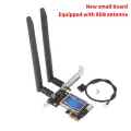 1PC For Bluetooth4.0 WiFi Adapter 1200Mbps Wireless WiFi Card PCIE Adapter TX-1200 Dual Band 2.4Ghz/5Ghz Tetuo. 
