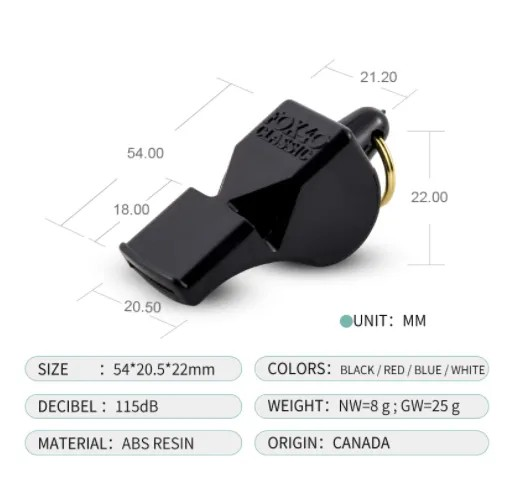 Whistle%20Fox%2040%20Classic%20Plastic%20Sports%20Referee%20Whistle%20-%20Black%20-%20Reliable%20Signal%20For%20Sports%20Events%20-%20Image%205