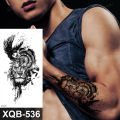 Waterproof Temporary Tattoo Sticker Black Kurama Orochimaru Snake Flash Tattoos Old School Body Art Arm Tatoo Women Men. 