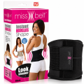 Miss Belt Premium Thermal Compression Waist Trainer Belt for Women – Adjustable Waist Trimmer, Tummy Control Body Shaper, Back Support Wrap, Hourglass Sculpting Trainer for Workout & Daily Wear. 