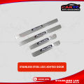 Stainless Steel LED Lighted Door Sills - allion  DOOR LIGHT. 