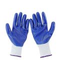 Nylon Safety Hand Gloves Anti Cut Cut Resistant Industrial Finger Protection Nitrile Coated Safety Gloves. 