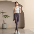 Spring and Summer New Yoga Wear Women's Sling off-the-Shoulder Ruffled Workout Clothes Quick-Drying Mesh High Elastic Sports Suit. 