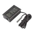 TL8009 TL 8009 Digital LCD Display With Thermometers Temperature Meter Gauge Thermometer Sensor Temperature Sensor Outdoor 1M Length Cable Sensor Probe Temperature Meter.