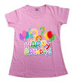 Birthday T shirt for kids  girls - T-Shirt For Women Gift Item. 