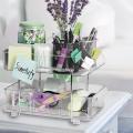 Under Sink Storage For Bathroom 2 Tier Pull Out Organizer Shelf Storage Drawer Bathroom Vanity Counter Organizing Tray Clear. 