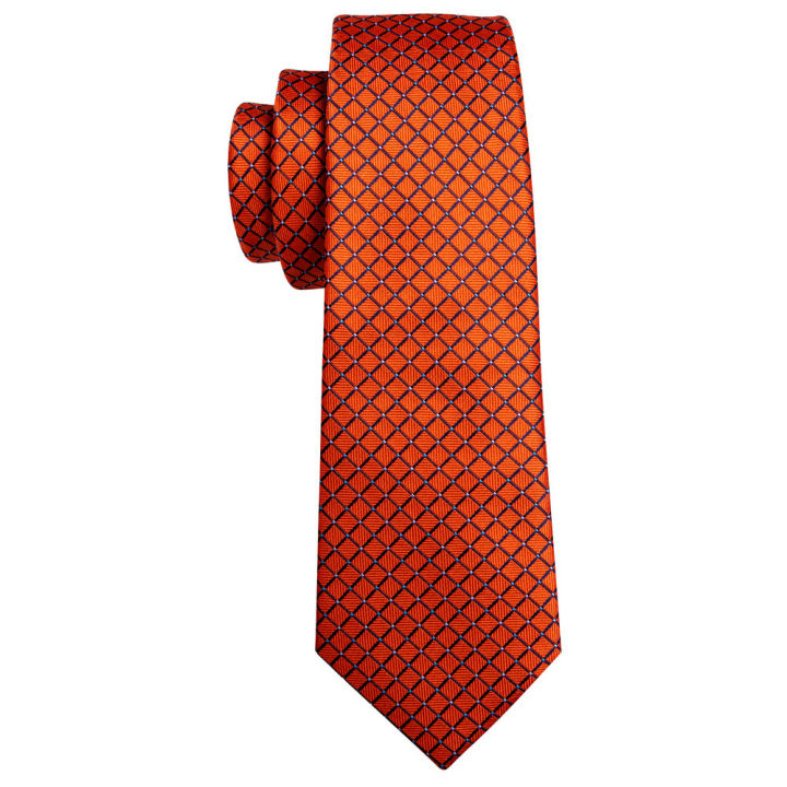Fashion%20Orange%20Yellow%20Men%20Tie%20Luxury%20Silk%20Plaid%20High%20Quality%20Pocket%20Square%20Cufflinks%20Sets%20Groom%20Wedding%20Gifts%20Barry.Wang%206484%20-%20Image%205