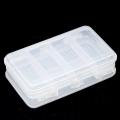 10 Compartments Transparent Plastic Double Sided Storage Box Jewelry DIY Bead Screw Holder Accessories Organizer Container.