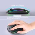 HP BTW900 Wireless Bluetooth Rechargeable Mouse – 2.4GHz Dual Mode Slim RGB Mouse for Laptop & PC.