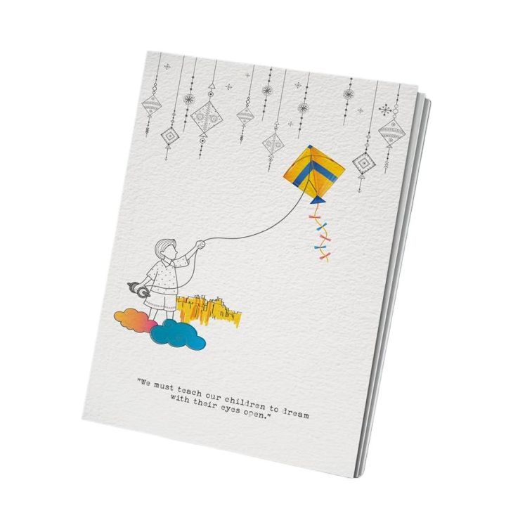 Papertree Lined Notebook You Must Teach Our Children To Dream A5 Size