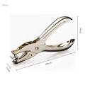 Single Hole Hand Held Paper Punch Paper Crafts Tickets Hole Puncher 6mm. 