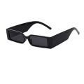 Rectangular Black MC Stan sunglasses.