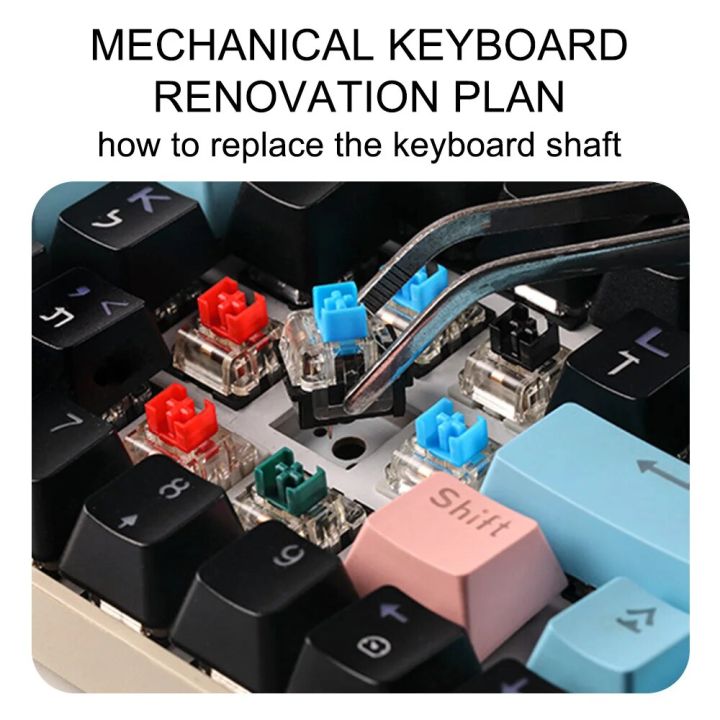 Dustproof%203Pin%20Switch%20Mechanical%20Keyboard%20Linear%20Tactile%20Silent%20Red%20Brown%20Axis%20Shaft%20Switch%20Compatible%20with%20MX%20Switch%20-%20Image%203