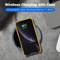 Qi Wireless Charging Set for Xiaomi POCO X3 Pro / Poco X3 NFC Wireless Charger Pad+USB Type-C Charging Receiver+Phone Case. 