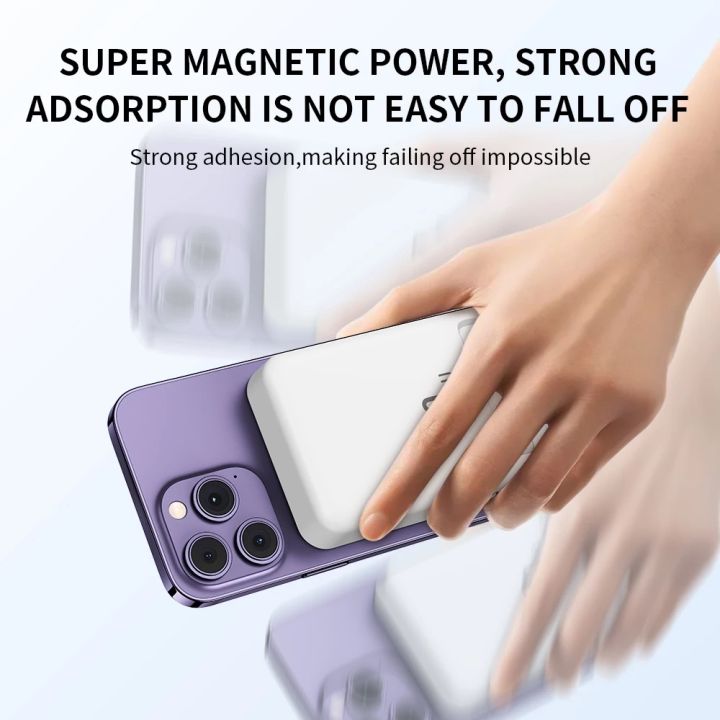 Tranyoo%20F25%20Wireless%20Power%20Bank%2010000mAh%20PD%2020W%20QC%203.0%20Super%20Fast%20Charging%20MagSafe%20Strong%20Magnetic%20Attraction%2015W%20Wireless%20Automatic%20Sensing%20With%20Stand%20For%20iPhone%20Samsung%20Galaxy%20Google%20Universal%20Compatibility%20Powerbank%20-%20Image%204