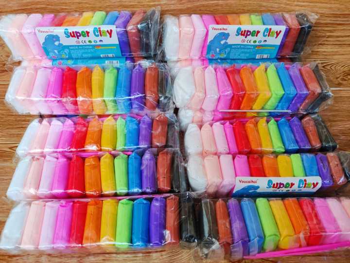 12pcs-1pac%20Air%20Drying%20DIY%20soft%20Super%20clay/craft%20ideas%20for%20your%20baby/kids%20-%20Image%206