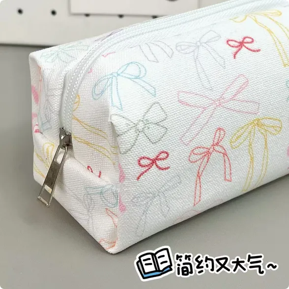 Colorful%20Bow%20Pencil%20Case%20Simple%20Ins%20Style%20High%20Color%20Value%20Student%20Stationery%20Storage%20Bag%20Cosmetic%20Bag%20Stationery%20Case%20-%20Image%203