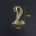 3D Metal Cobra Logo Badge Emblem Car Sticker Decoration Accessories. 