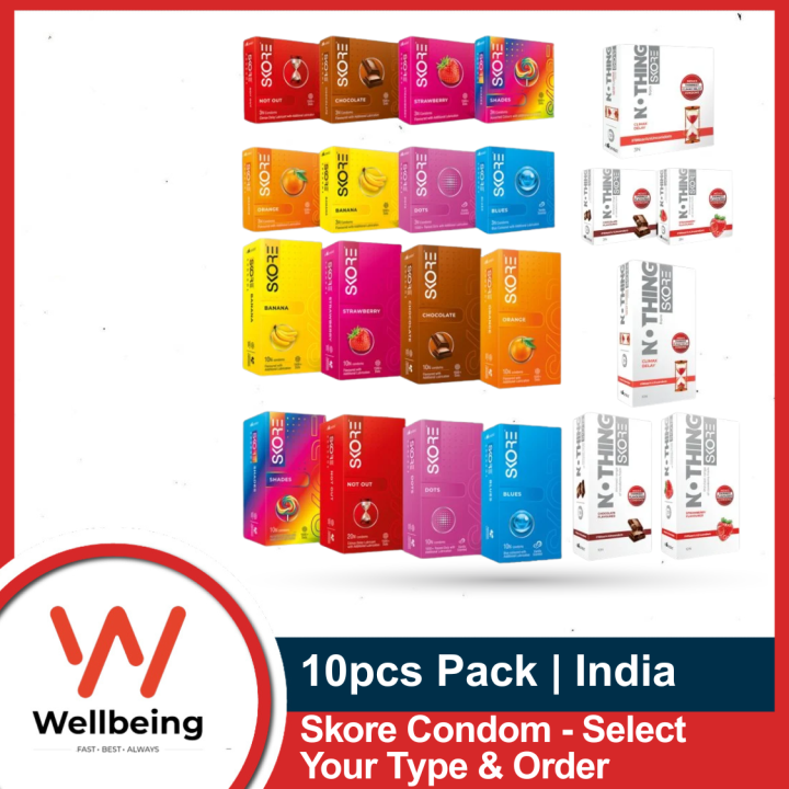 Skore Condom for Men 10pcs Pack | India