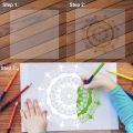 20Pcs Clear Mylar Stencil Sheets 12 inch Blank Stencil Material Sheets,for Compatible Cricut & Silhouette Cutting.