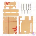 Arduino Uno R3 Case Protective Shell Enclosure Transparent Acrylic Gloss Box Clear Cover. 
