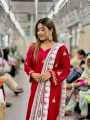Pakistani Design Three-Piece Collection Salwar Kameez For Women - 3 Pies Dress.