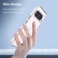 Google Pixel 9 Pro XL Transparent Clear Slim Soft TPU Cover. 