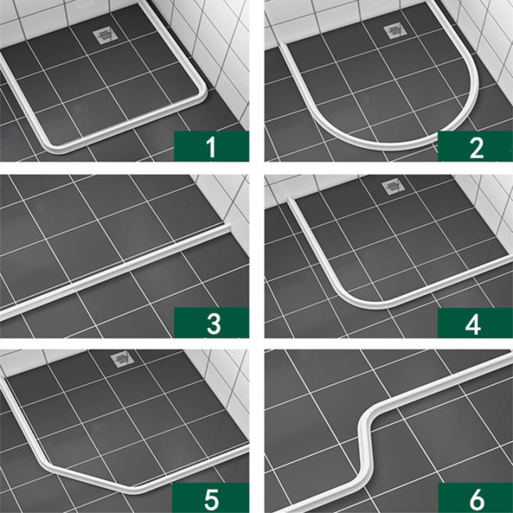 Silicone%20Bathroom%20Water%20Stopper%20Blocker%20shower%20retaining%20strip%20Water%20Partition%20Dry%20and%20Wet%20Separation%20Flood%20Barrier%20Rubber%20Dam%20-%20Image%205