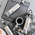 300ml Stainless Steel Glass Oil Can Oil Pot.R00. 