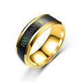2023 Fashion New Fahrenheit Temperature Mood Couple Ring. 
