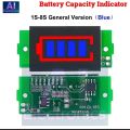 1S 4S 8S Single 3.7V Lithium Battery Capacity Indicator Module 4.2V Blue Display Electric Vehicle Battery Power Tester Li-ion. 